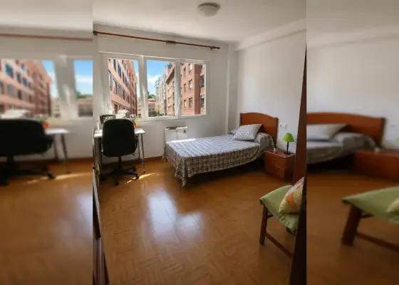 Se alquila habitación en piso compartido de 3 habitaciones en Oviedo, solo chicas, gastos incluidos