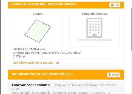 Solar en Valdepeñas, Carretera Solana en Valdepeñas